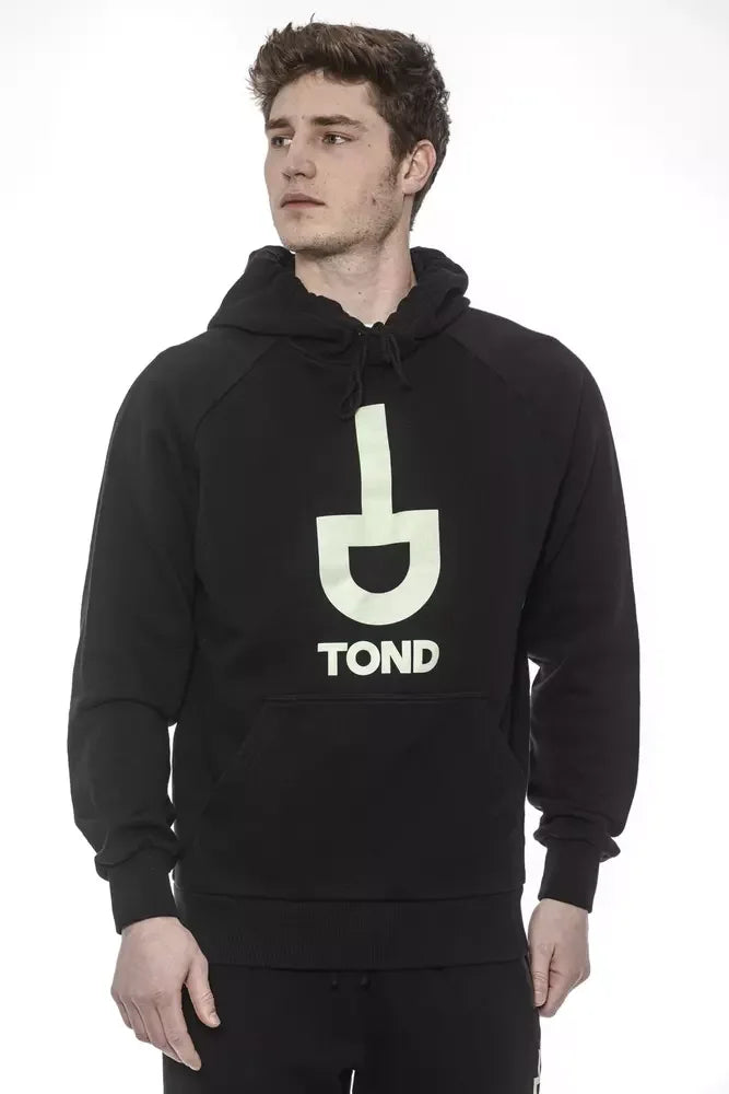 Tond Black Cotton Men Sweater - Zeiniez