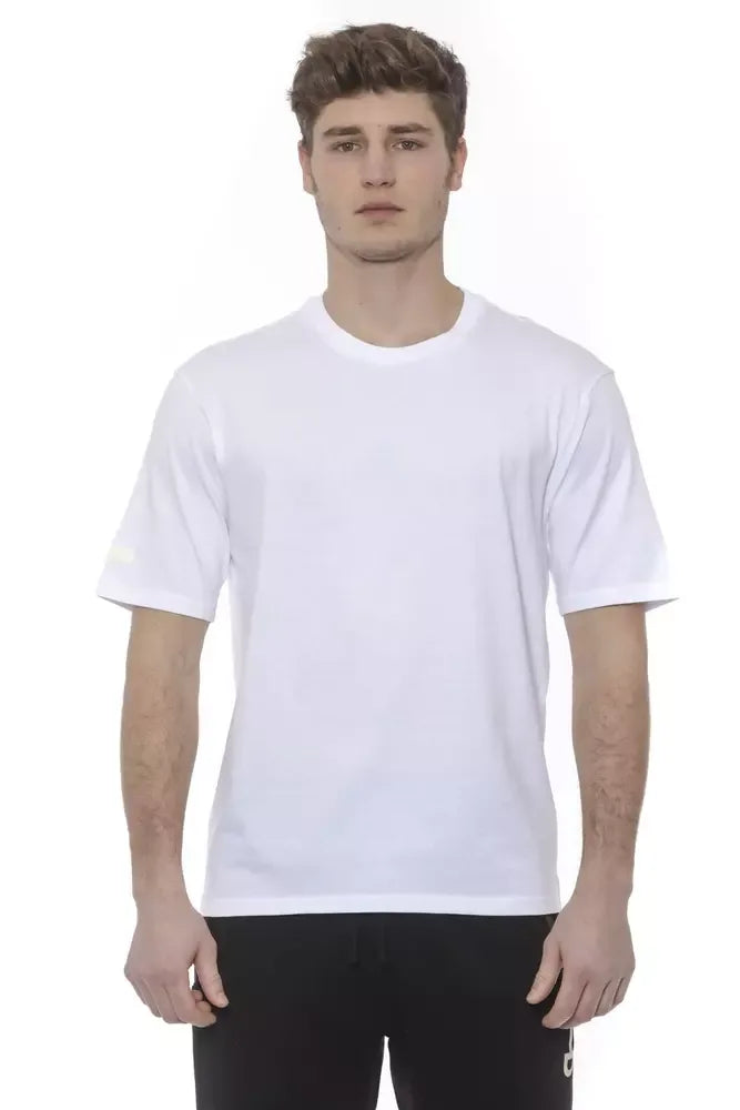 Tond White Cotton Men T-Shirt - Zeiniez