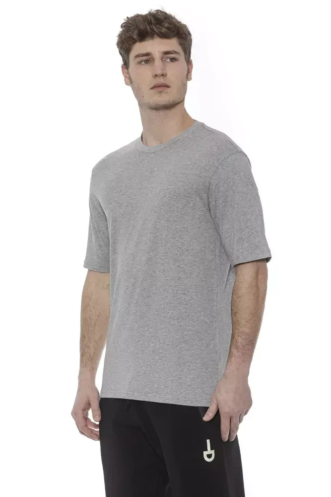 Tond Gray Cotton Men T-Shirt - Zeiniez