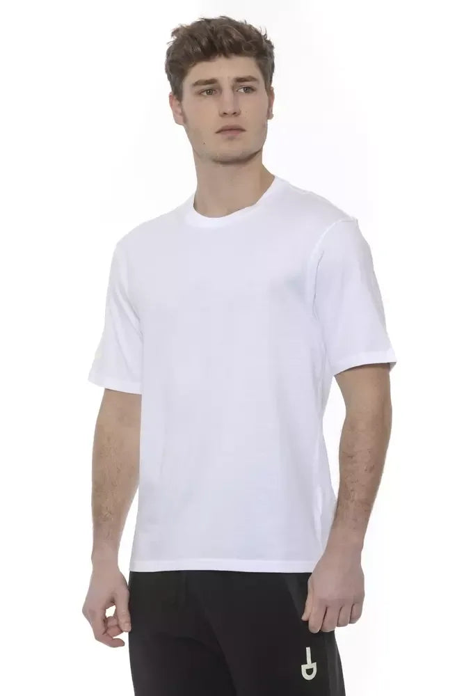 Tond White Cotton Men T-Shirt - Zeiniez