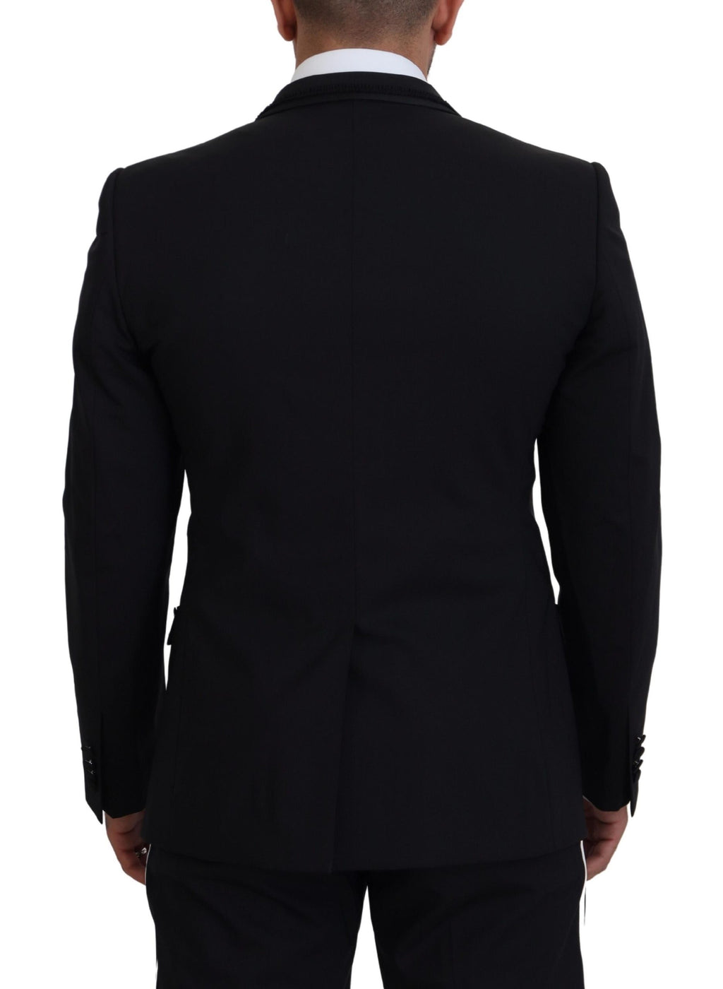 Dolce & Gabbana Black MARTINI Slim Fit Jacket Blazer - Zeiniez