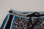 Dolce & Gabbana Multicolor DG King Leopard Print Jogger Pants - Zeiniez