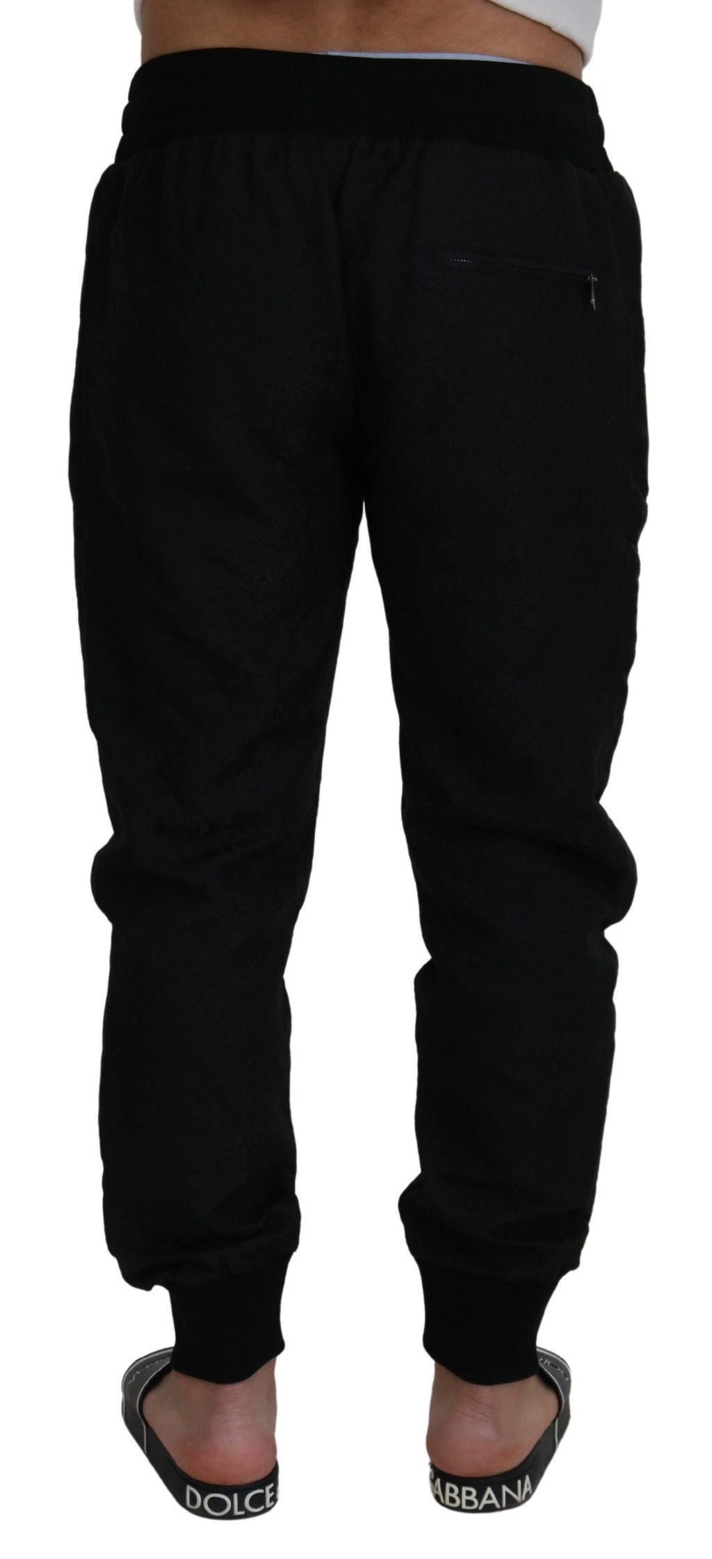 Dolce & Gabbana Black Men Casual Jogger Pants - Zeiniez