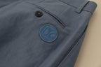 Dolce & Gabbana Blue Linen Chino Formal Pants - Zeiniez