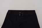 Dolce & Gabbana Black Nylon Slim Fit Stretch Pants - Zeiniez