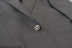 Dolce & Gabbana Gray Wool Silk Slim Fit Jacket Blazer - Zeiniez