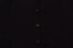 Dolce & Gabbana Dark Blue Wool Stretch Waistcoat Formal Vest - Zeiniez