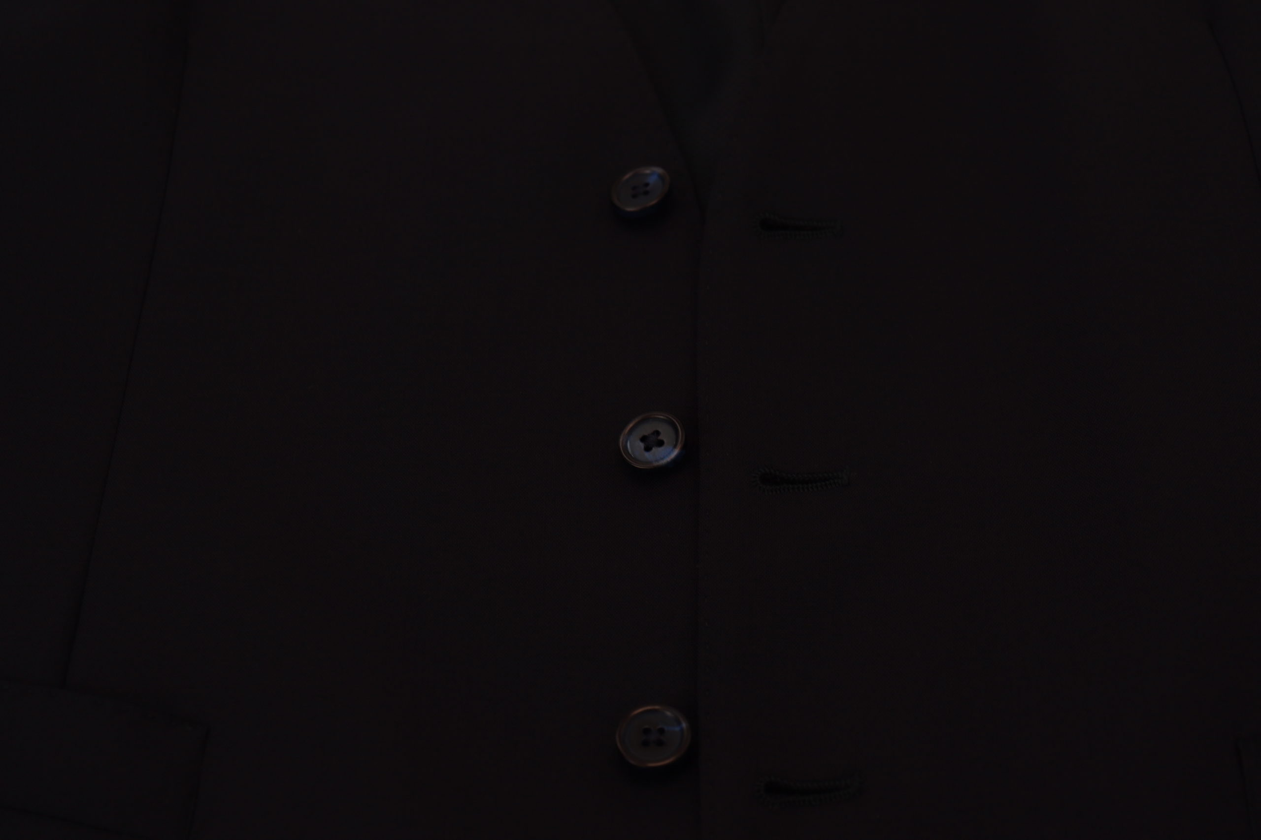 Dolce & Gabbana Dark Blue Wool Stretch Waistcoat Formal Vest - Zeiniez