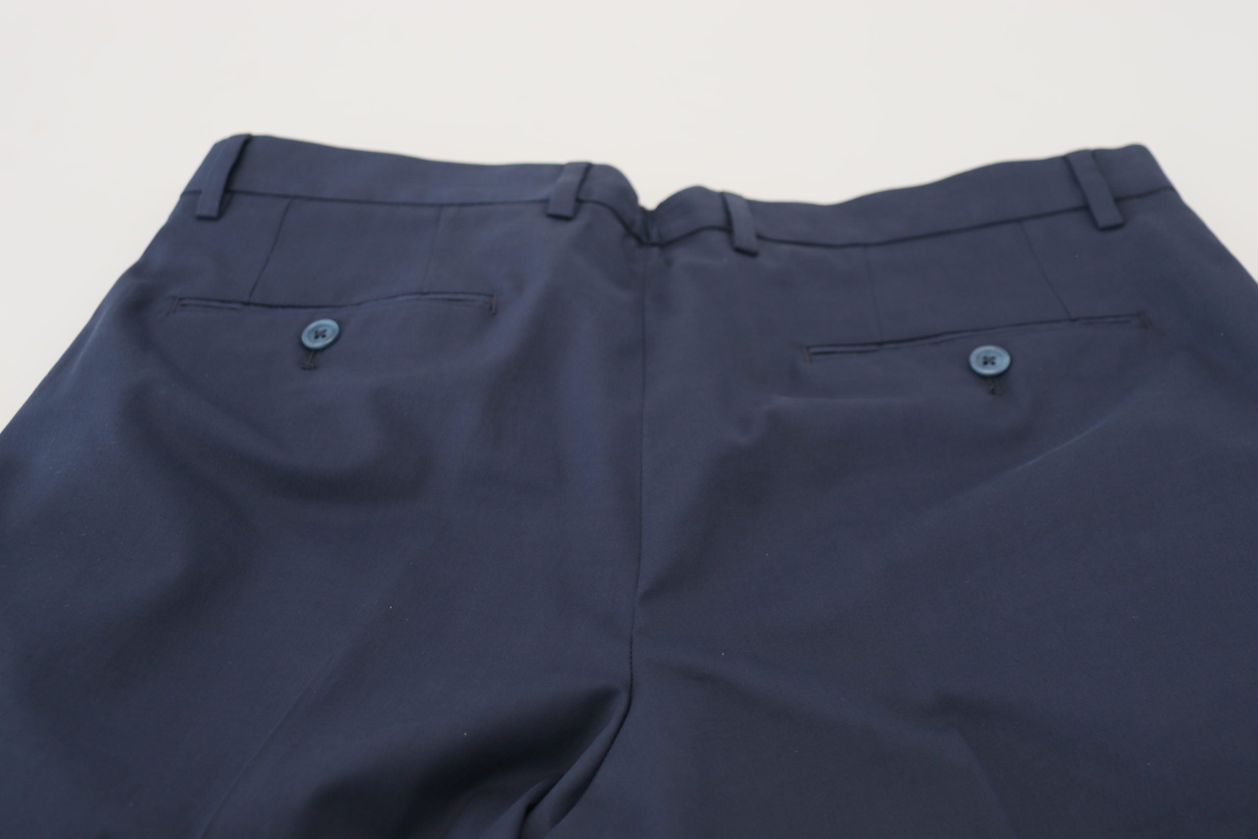 Dolce & Gabbana Blue Chinos Cotton Stretch Casual Shorts - Zeiniez
