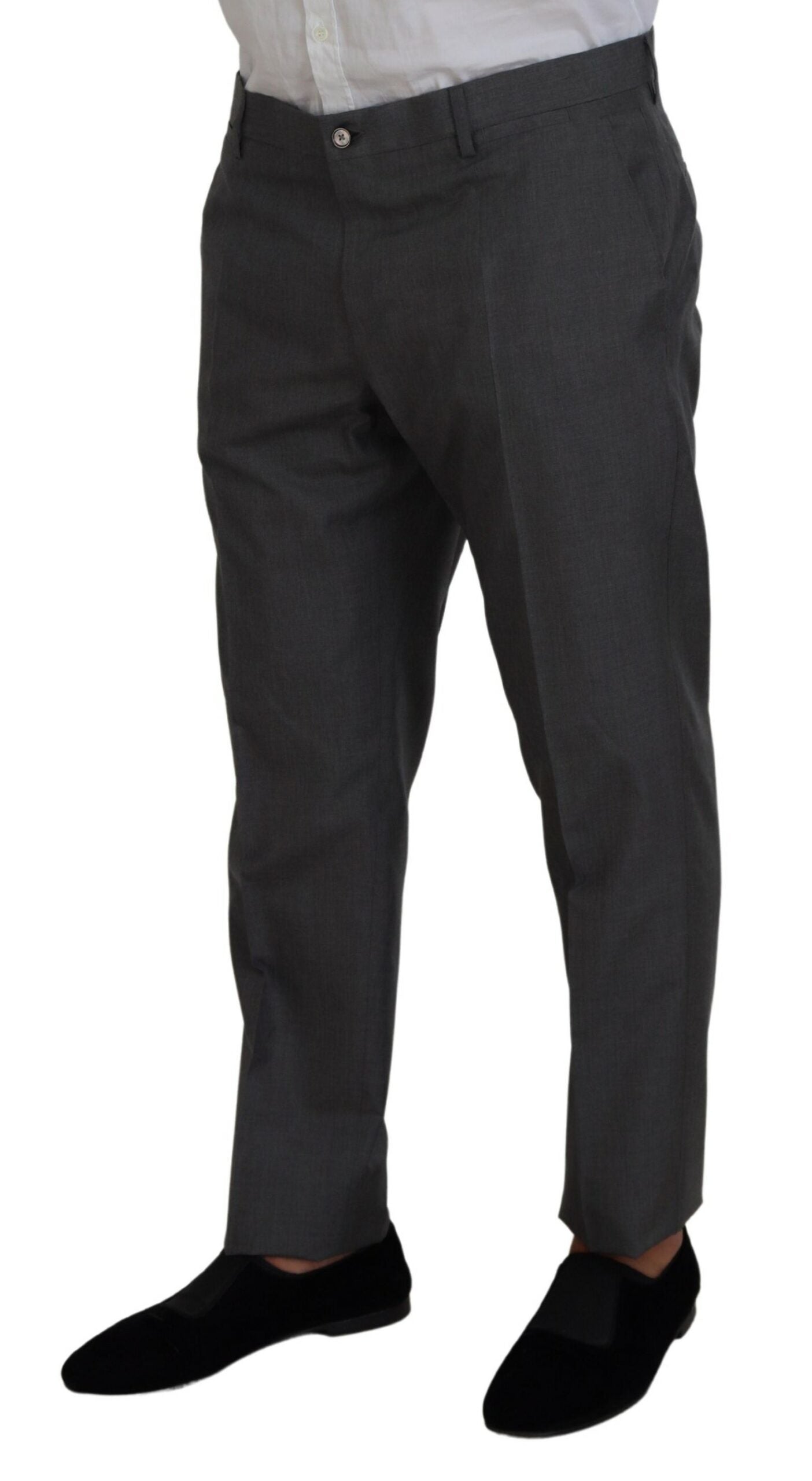Dolce & Gabbana Gray MARTINI 3 Piece Slim Fit Suit - Zeiniez