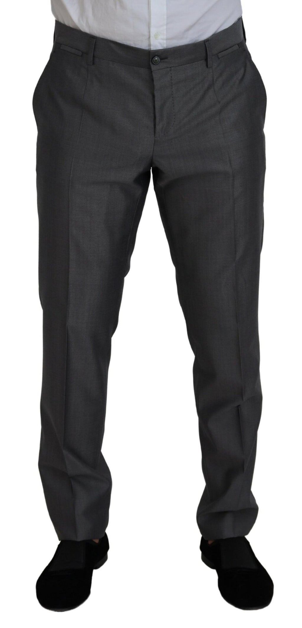 Dolce & Gabbana Gray SICILIA 3 Piece Slim Fit Suit - Zeiniez