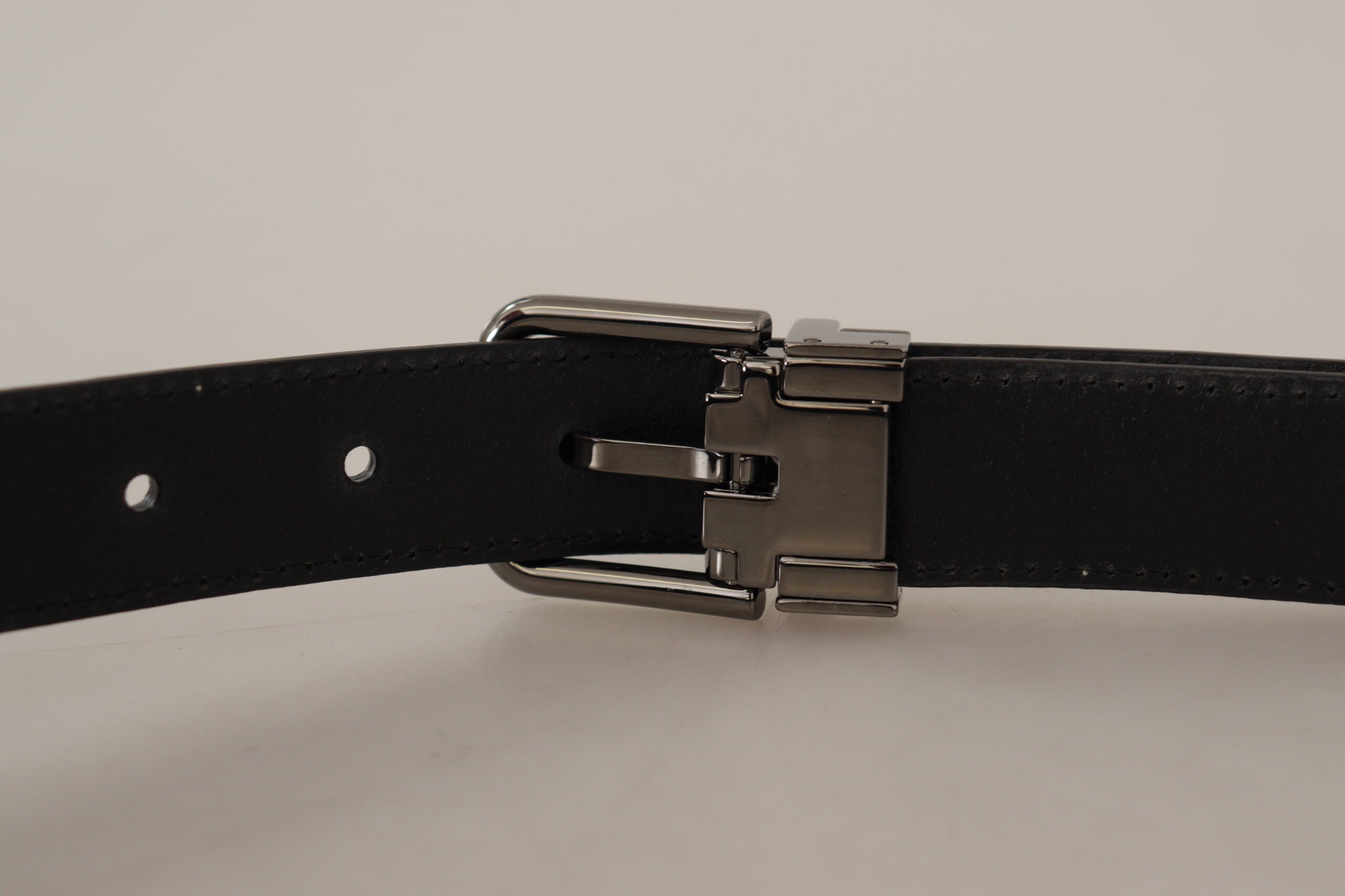 Dolce & Gabbana Multicolor Exotic Leather Patchwork Metal Belt - Zeiniez