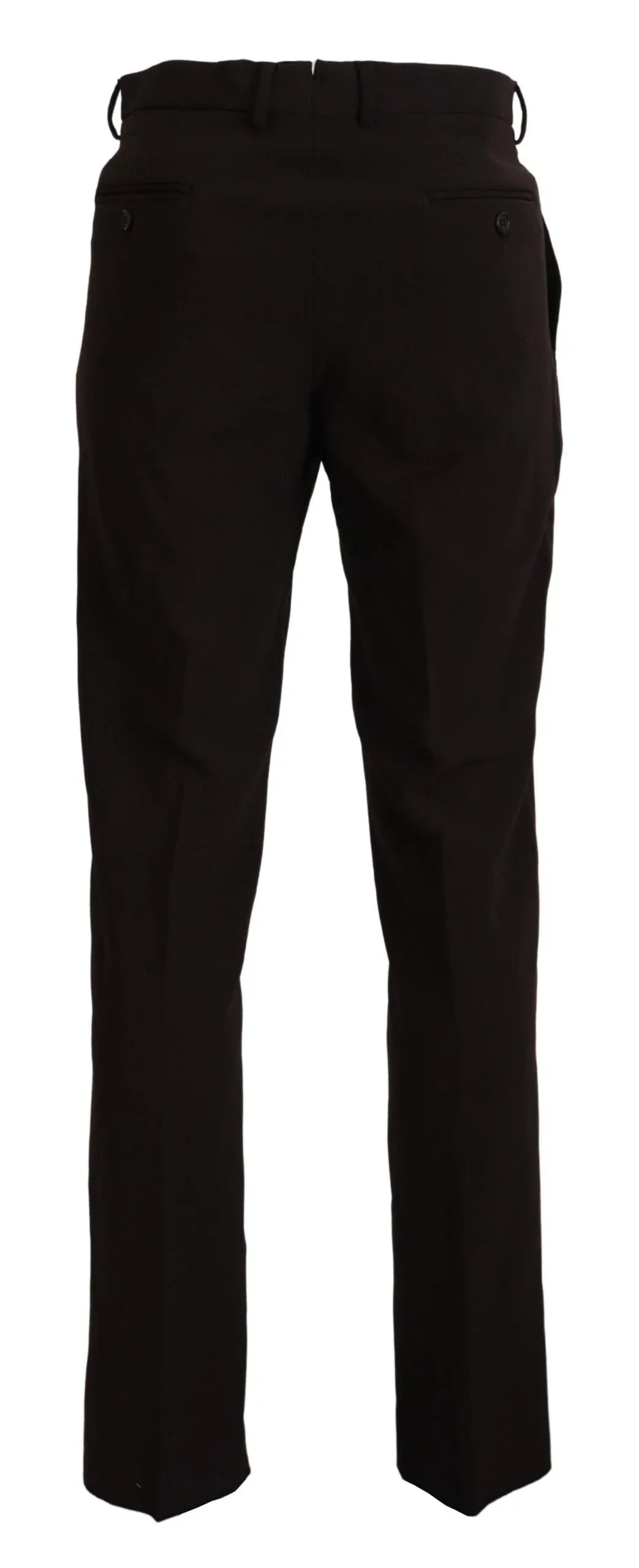 BENCIVENGA Brown Straight Fit Formal Men Pants - Zeiniez