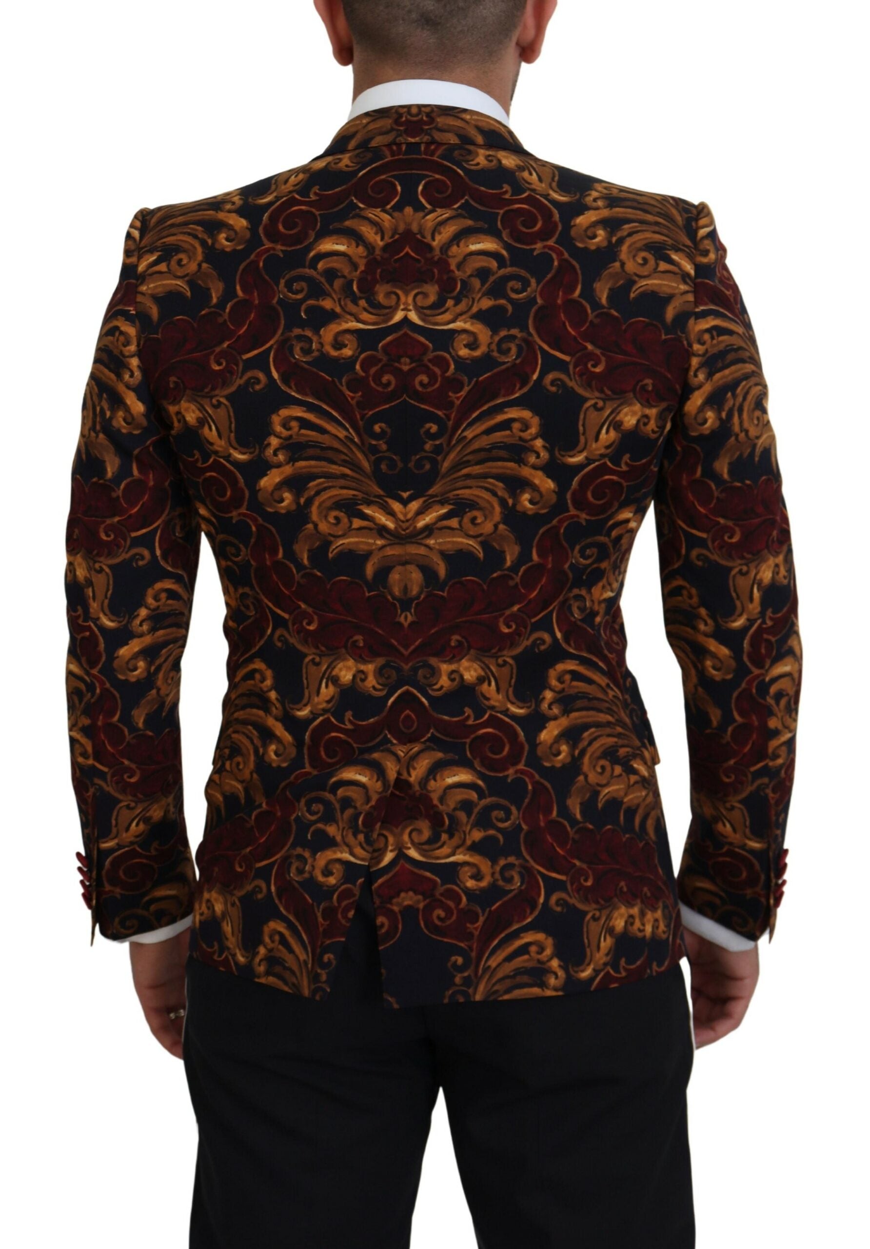 Dolce & Gabbana Multicolor Floral Single Breasted Martini Blazer - Zeiniez