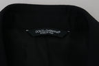 Dolce & Gabbana Black Slim Fit Formal Martini Blazer - Zeiniez