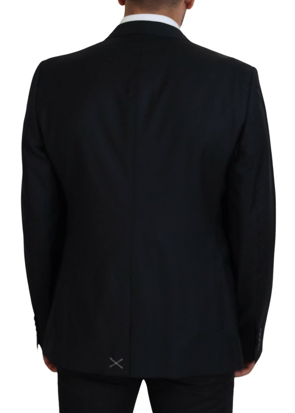 Dolce & Gabbana Dark Blue Wool Formal Sicilia Blazer - Zeiniez