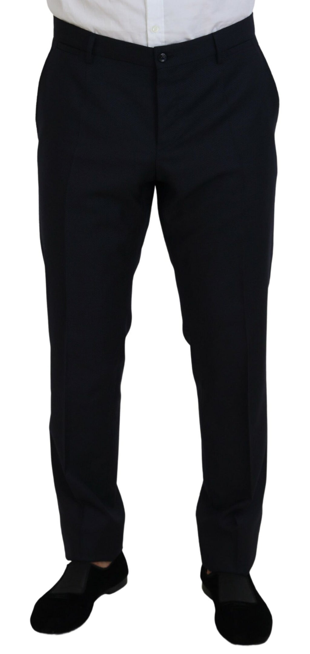 Dolce & Gabbana Blue Single Breasted 2 Piece MARTINI Suit - Zeiniez