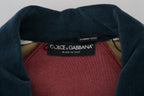 Dolce & Gabbana Multicolor Cotton Collared Pullover Sweater - Zeiniez