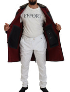 Dolce & Gabbana Black Trench Hooded Parka Cotton Jacket - Zeiniez