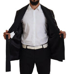 Dolce & Gabbana Gold Purple Baroque Jacket Blazer Robe - Zeiniez