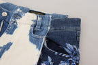 Dolce & Gabbana Blue Ceasar Denim Cotton Loose Fit Jeans - Zeiniez