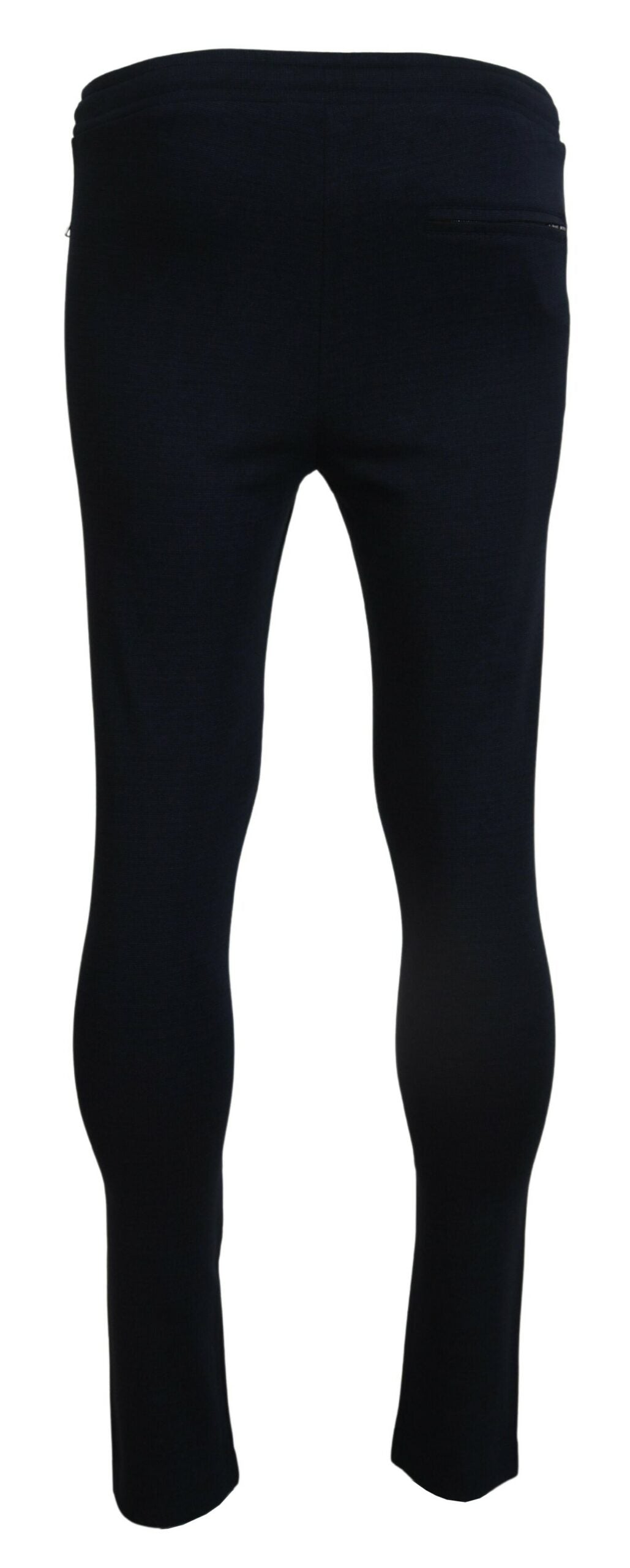 Dolce & Gabbana Blue Mens Sport Cotton Sweatpants Pants - Zeiniez