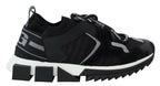 Dolce & Gabbana Black Mesh Sorrento Trekking Sneakers Shoes - Zeiniez