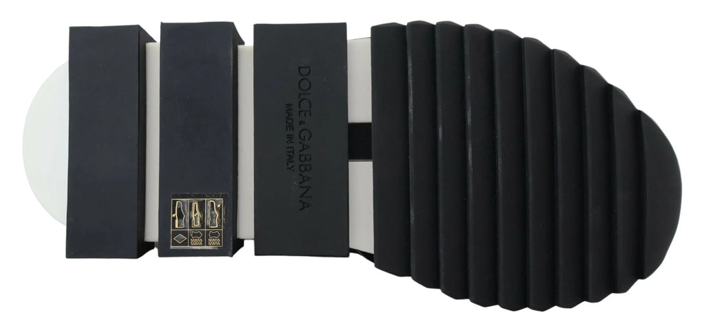 Dolce & Gabbana Black Mesh Sorrento Trekking Sneakers Shoes - Zeiniez