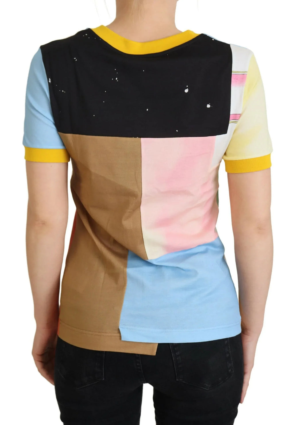 Dolce & Gabbana Multicolor Cotton DG Love Patchwork - Zeiniez