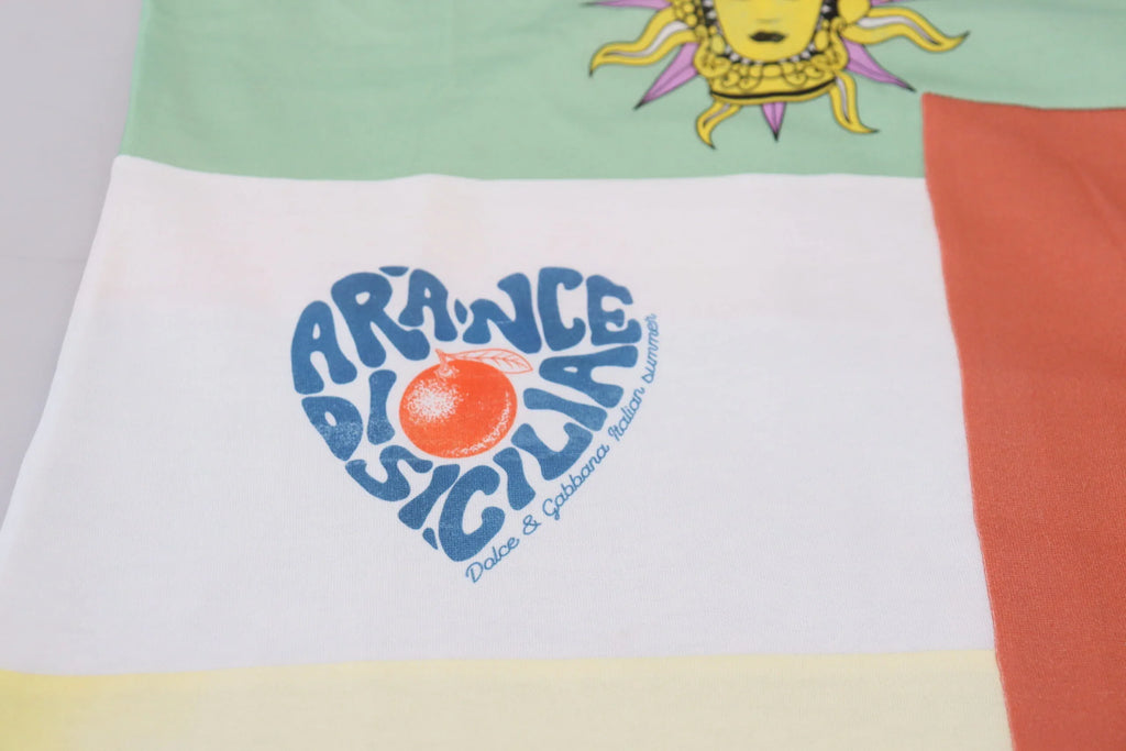 Dolce & Gabbana Multicolor Cotton DG Love Patchwork - Zeiniez