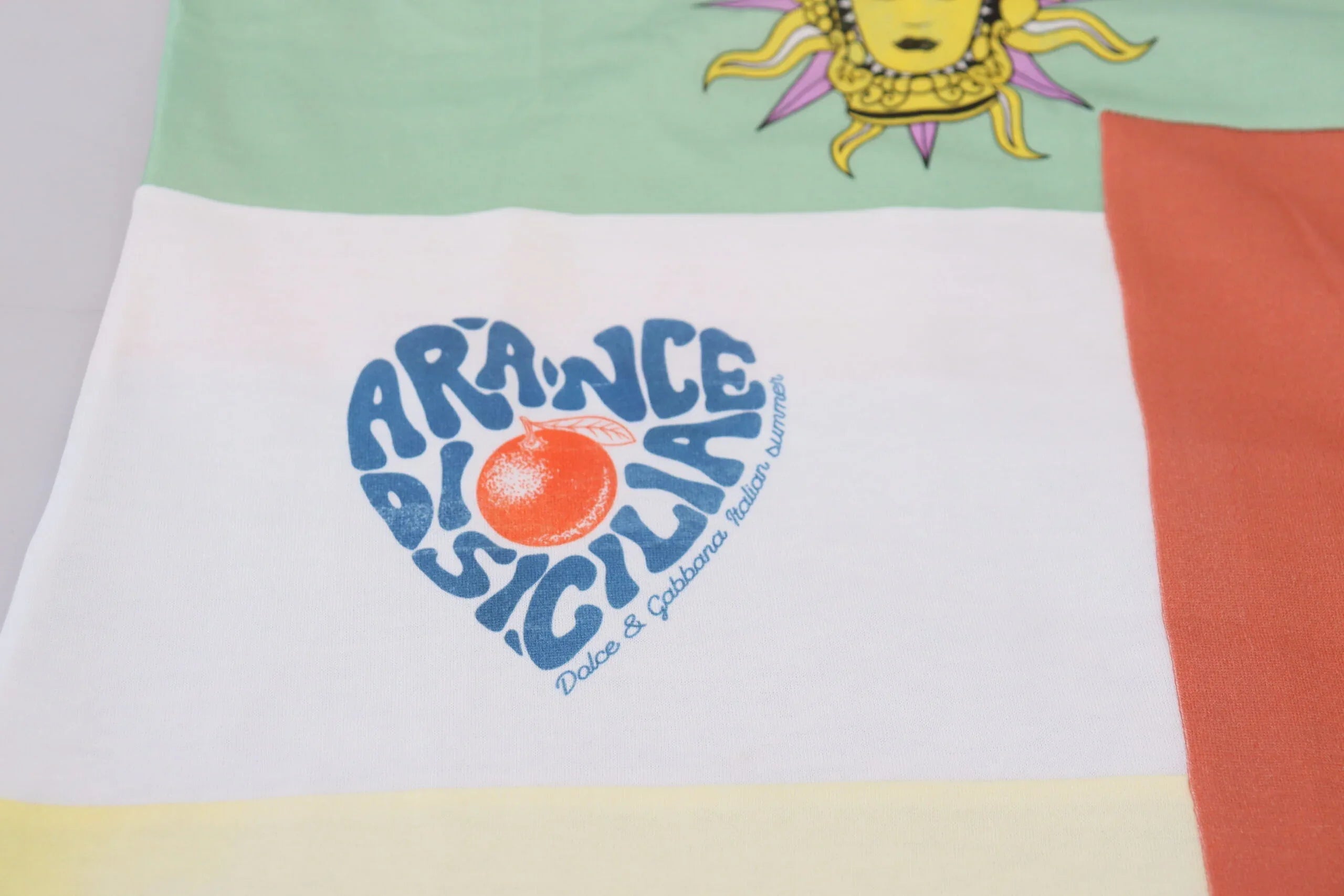 Dolce & Gabbana Multicolor Cotton DG Love Patchwork - Zeiniez