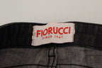 Fiorucci Black Cotton Low Waist Skinny Women Casual Jeans - Zeiniez
