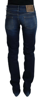Just Cavalli Blue Cotton Women Casual Denim Jeans - Zeiniez