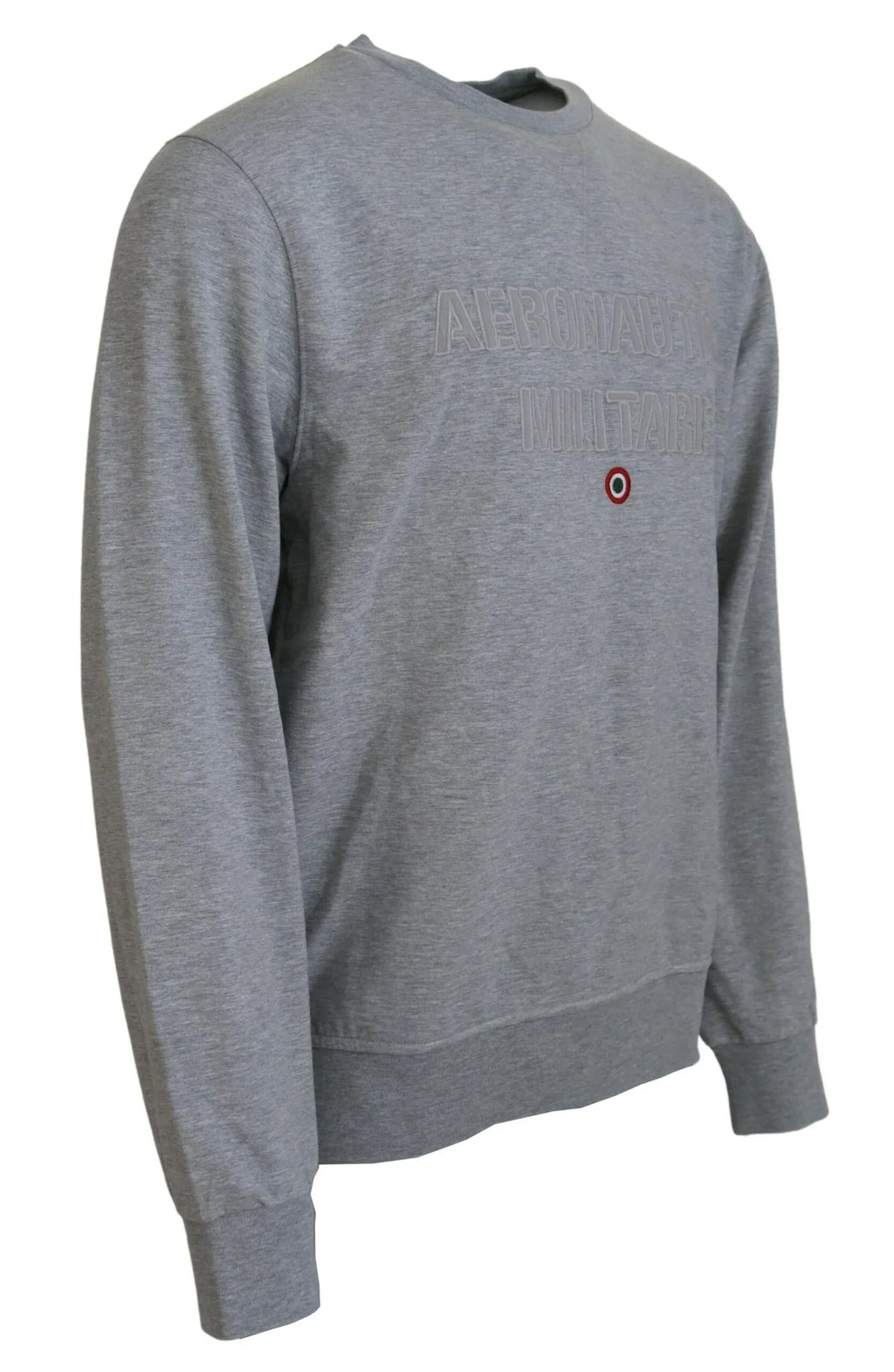 Aeronautica Militare Gray Men Pullover Sweatshirt Sweater - Zeiniez