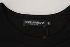Dolce & Gabbana Black Sneak Peek Cotton Short Sleeve T-shirt - Zeiniez
