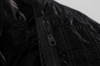 Dolce & Gabbana Black Nylon Hooded Full Zip Bomber Jacket - Zeiniez
