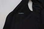 Dolce & Gabbana Black Virgin Wool Waistcoat Formal Vest - Zeiniez