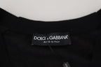 Dolce & Gabbana Black Cashmere Button Down Cardigan Sweater - Zeiniez