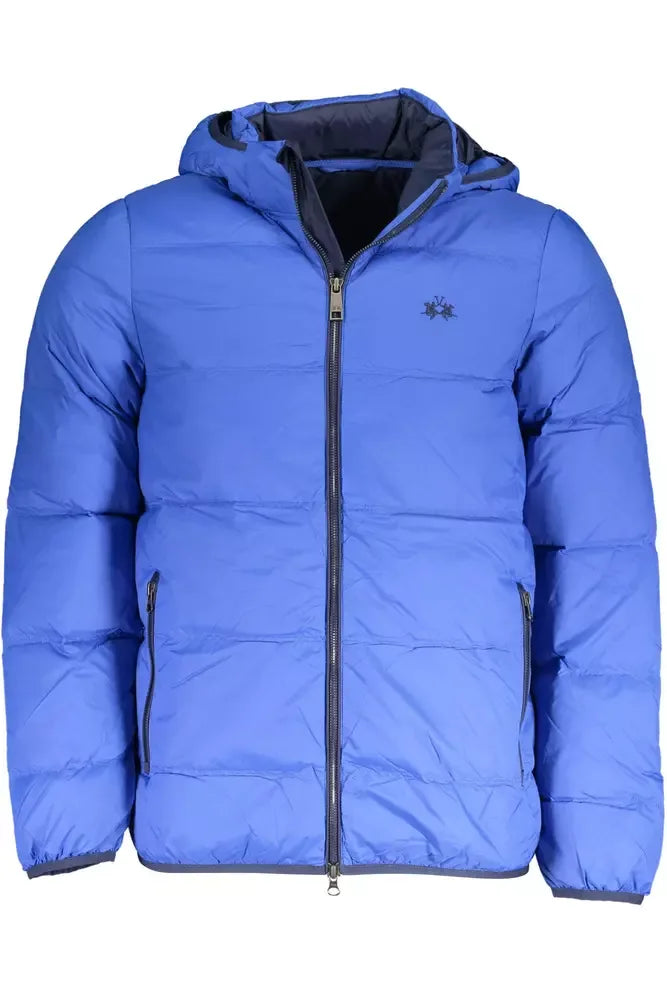 La Martina Blue Polyamide Jacket - Zeiniez