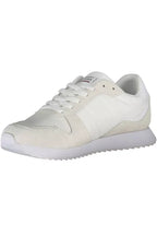Tommy Hilfiger White Polyester Sneaker - Zeiniez