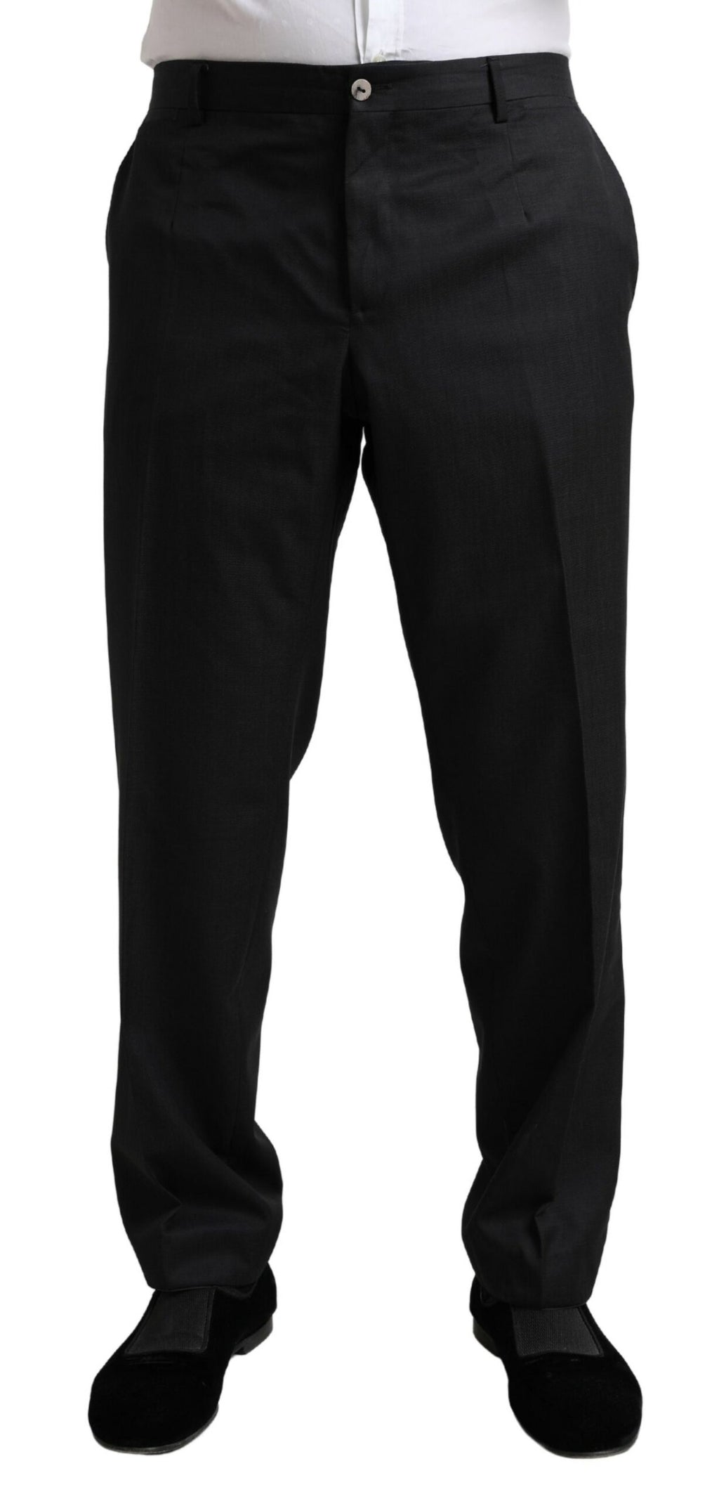 Dolce & Gabbana Black MARTINI Single Breasted 2 Piece Suit - Zeiniez