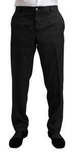 Dolce & Gabbana Black MARTINI Single Breasted 2 Piece Suit - Zeiniez