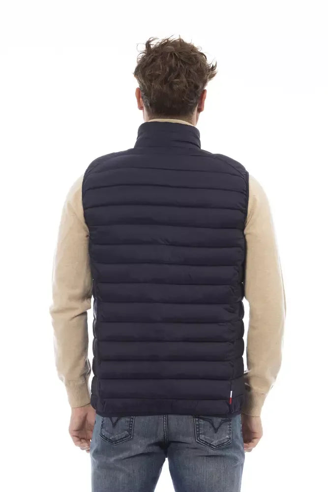 Invicta Blue Polyamide Men Vest - Zeiniez