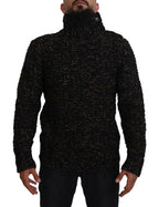 Dolce & Gabbana Brown Fatto A Mano Turtleneck Pullover Sweater - Zeiniez