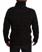Dolce & Gabbana Brown Fatto A Mano Turtleneck Pullover Sweater - Zeiniez