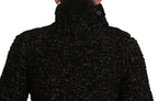 Dolce & Gabbana Brown Fatto A Mano Turtleneck Pullover Sweater - Zeiniez