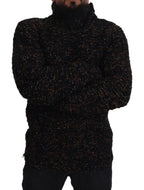 Dolce & Gabbana Brown Fatto A Mano Turtleneck Pullover Sweater - Zeiniez