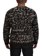 Dolce & Gabbana Brown Knitted Wool Fatto A Mano Sweater - Zeiniez