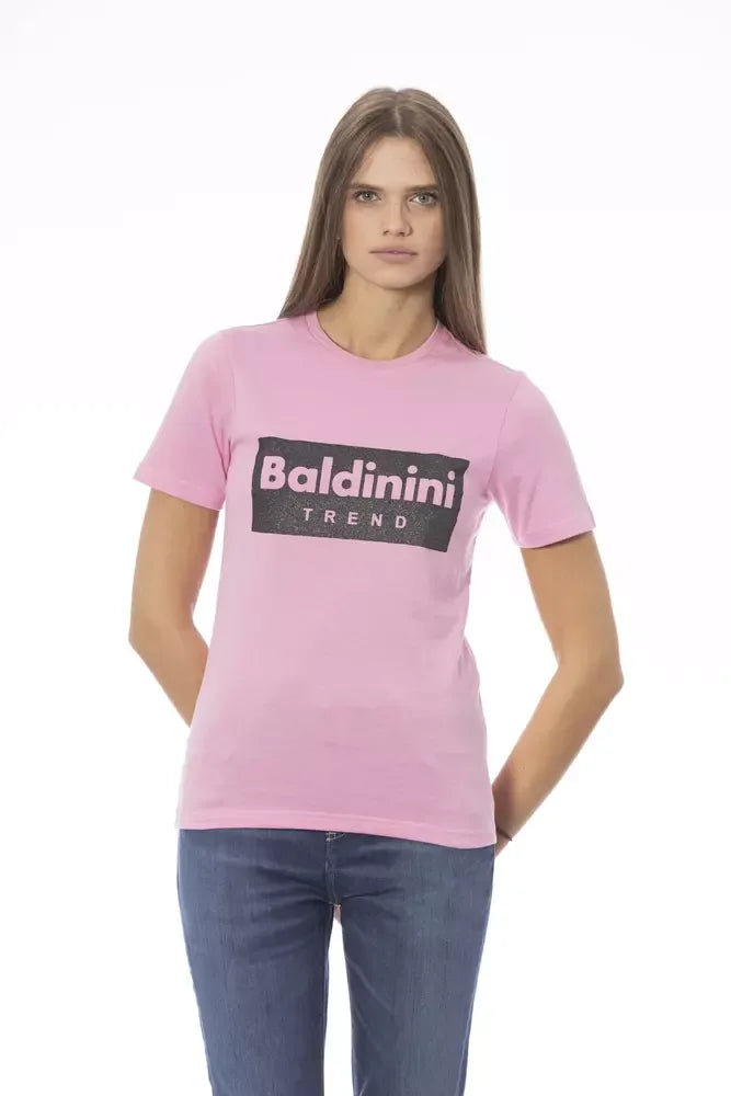 Baldinini Trend Multicolor Cotton Women T-Shirt - Zeiniez