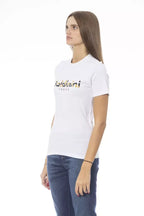 Baldinini Trend White Cotton Women T-Shirt - Zeiniez